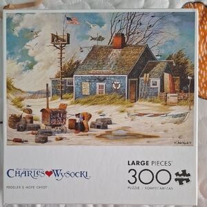 Charles Wysocki Peddler's Hope Chest Puzzle